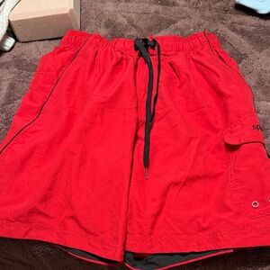 Speedo Red Men's Shorts